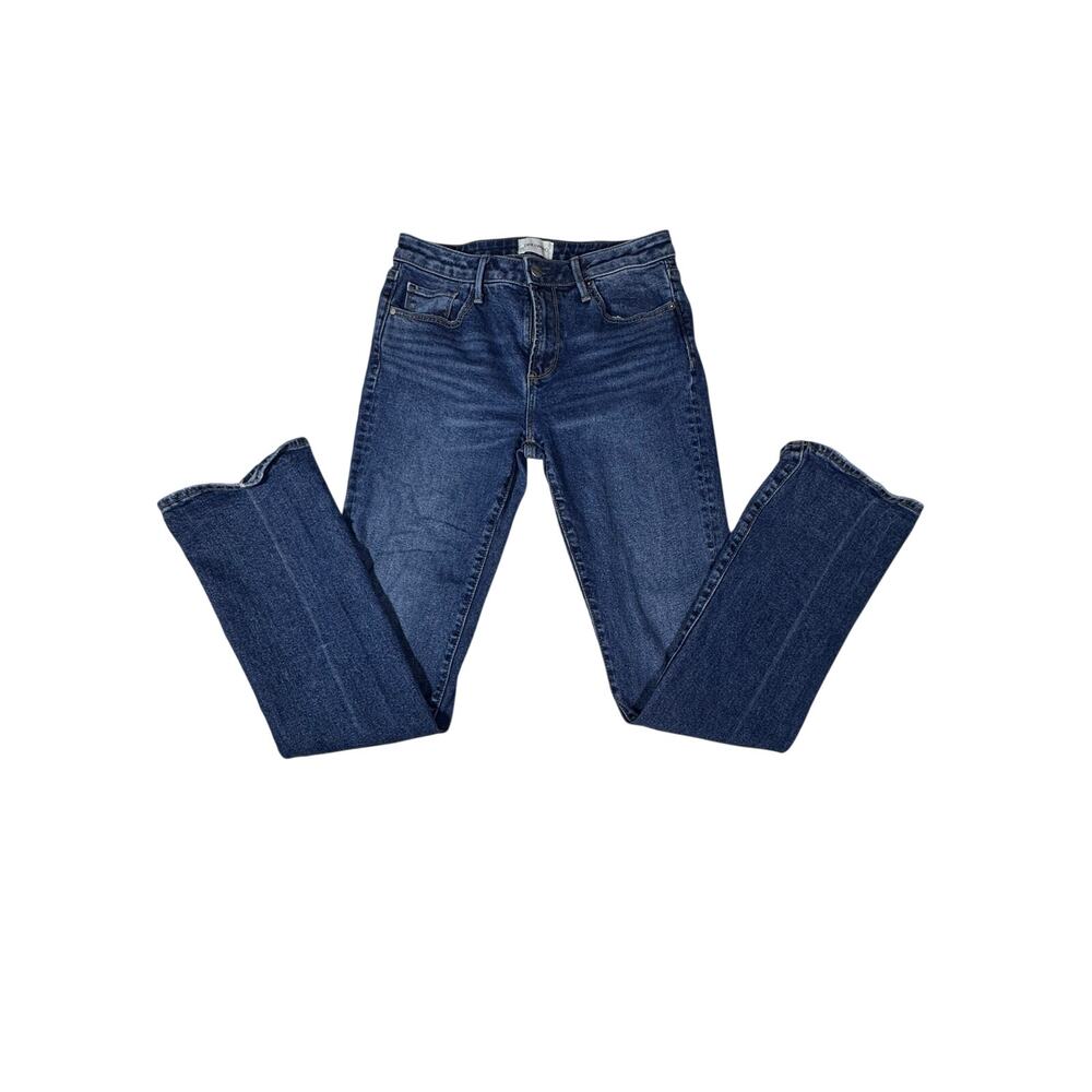 Driftwood Kelly Jeans Womens 27 Blue Stretch Denim Mid Rise Bootcut W27 L31